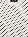Allegra K Women Diagonal Stripes Long Drop Sleeves Top S Ivory