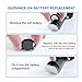 Recat Digital Hanging Luggage Scale with Temperature Sensor, Rubber Paint, 110 Pounds, Silver (1 Pack)