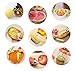 Habikoo Fruit Slicer Peeler, Avocado Knife Watermelon Banana Apple Slicer, Pineapple Strawberry Corer, Orange Lemon Peeler Kiwi Cantaloupe Pawpaw Peeler Melon Baller, Kitchen Fruit Tools Set 9 Pack