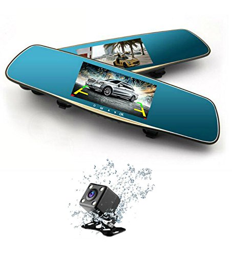 Car Video Recorder for Vehicle Front and Rear Dash DVR 5