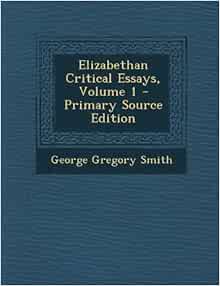 Elizabethan critical essays 07 picture
