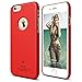 iPhone 6S Case, elago® [Slim Fit][Soft Feel Extreme Red] - [Light][Minimalistic][True Fit] – for iPhone 6/6S