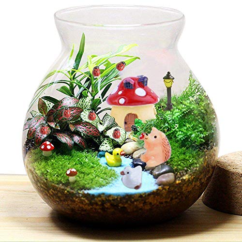 Tokenhigh 103 Stück Miniatur Ornament Set für DIY Mini Craft für Garten Zubehör Puppenhaus Dekoration Kinder Miniatur… – Bild 4