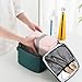 Lunch Box for Women Men Adult Leakproof Lunch Bag Reusable Neoprene Cooler Insulated Lunch Organizer Tote with Drink Holder for Hot Cold Food Fits 9 Cans for Picnic Work Model Green