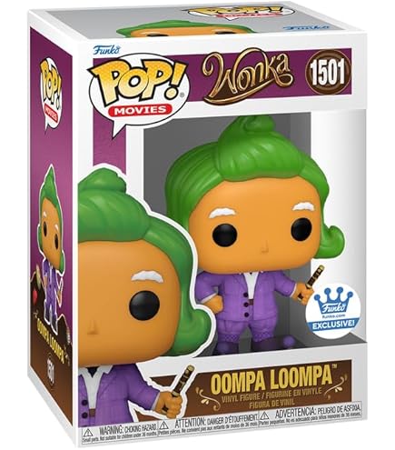 Amazon.com: Funko Pop Movies: Willy Wonka-Oompa Loompa