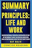 Summary of Principles: Life and Work By Ray Dalio