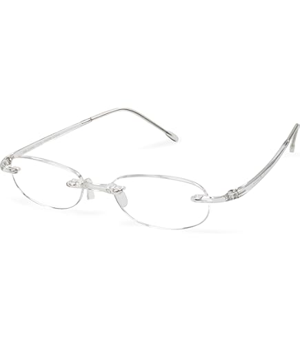 Donald Trump Designer Rahmenlose Metall Lesebrille Dtr 06 Gunmetal Silber 48mm