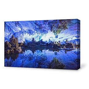 Canvas Wall Art for Living Room,Bedroom Home Artwork Paintings Burrow Structure Ready to Hang - 12x18 inches