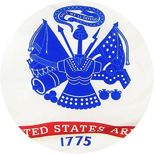 US Army Flag 3x5 - 100% Made In USA using Tough, Long Lasting Nylon Built for Outdoor or Indoor Use, UV Protected and Featuring Locked Stitches on Hems and Quadruple Stitching on the Fly End