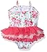 Little Me Baby Girls' UPF 50+ One Piece Swimsuit