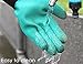 Garden Genie Gloves with Fingertips Claws for Digging and Planting 1 Pair Ninonly Green Quick Waterproof Rose Pruning Gloves Mittens Digging gloves