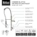 Kraus Single Handle Pull Down Kitchen Faucet Commercial Style Pre-rinse in Stainless Steel
