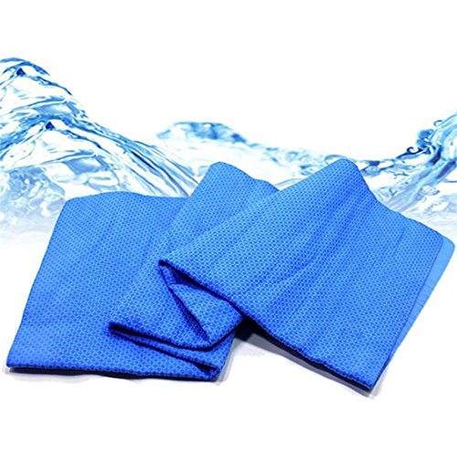 HighlifeS Cooling Towel for Sports, Workout, Fitness, Gym, Yoga, Pilates, Travel, Camping & More - Thumbnail 2