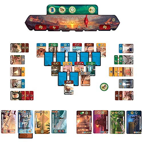 7 Wonders Duel Board Game Base Game Board Game For 2 Players Strategy Board Game Civilization Board Game Fun Board Game Board Game For Couples Ages 10 And Up Made By Repos Production Pricepulse