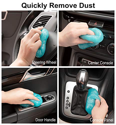 TICARVE Cleaning Gel for Car Detailing Putty Car Cleaning Putty Auto Detailing Gel Detail Tools Car Interior Cleaner Universal Dust Removal Gel Car Vent Cleaner Keyboard Cleaner for Laptop New