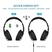 Srhythm Active Noise Cancelling Headphones Bluetooth Wireless Over Ear, Foldable Deep Bass Hi-Fi Stereo, Unique Rubber Finish for Airplanes Travel Work TV PC Phone Airplane Adaptor (Black)