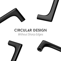goldenwarm 10 Pack Matte Black Cabinet Pulls, 3-3/4