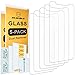Mr.Shield [5-PACK] Designed For iPhone X/iPhone XS [Tempered Glass] Screen Protector [0.3mm Ultra Thin 9H Hardness 2.5D Round Edge] with Lifetime Replacement