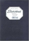 Sketchbook/Navy Blue Lizard cover 8 1/4 x 11