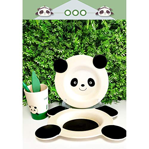Kuke Eco-Friendly Healthy Unbreakable Toddler Baby Dinner Tableware Sets for Kids