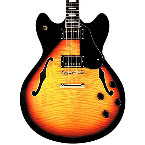 Peavey JF1SUNBURST JF-1 Sunburst Hollow-Body Electric Guitar