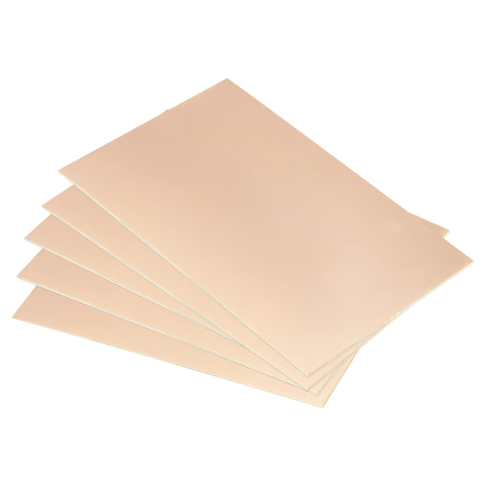 PATIKIL FR4 Single Side Copper Clad, 10 Pack 150 x 100 x 1.2mm PCB Laminate Circuit Board