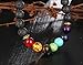 Vitality Extracts 7 Chakra - Essential Oil Diffuser Bracelet Aromatherapy, Meditation, Crystals and Healing Stones, Stress Relief, Chakra, Handmade