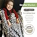 Stroller Cover and Baby Carrier Cover. Double Fleece Winter Cover - Fits Onto All Carriers & Strollers. Adjustable with Hoodie. 5-in-1 Multipurpose. Grey