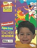 Paperback Hands On Bible Curriculum Preschool Ages 3 & 4 Teachers Guide (Fall 1998) Book