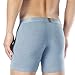 Separatec Men's 3 Pack Micro Modal Separate Pouches Comfort Fit Boxer Briefs (L,Blue)