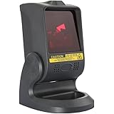 Omnidirectional Barcode Scanner High Speed USB Automatic Laser Desktop Barcode Scanner with USB Host Interface and 2m Cable 1400 Scans/second Auto-detect Function 5 Vdc, 900 Mw, 20-line, Black