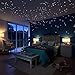 Glow In The Dark Stars Stickers, 504 Adhesive Dots and Moon for Starry Sky, Perfect For Ceiling in Bedroom, Glow Party ,Wall Decals ,by LIDERSTAR .