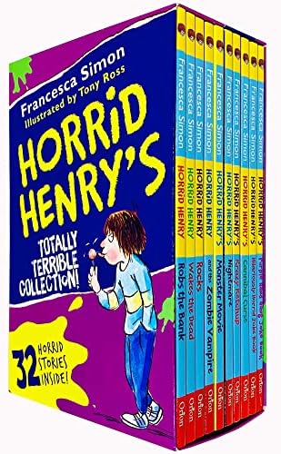 Horrid Henry Early Reader Set 25 Books Collection Box Set by