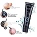 Blackhead Remover Mask, Anti-wrinkle Peel Off Black Mask, BONVITA Bamboo Charcoal Peel Off Mask and Brush Kit for Women & Men for Face Nose Acne Treatment Oil Control (Blackset)
