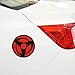 Die Cut NARUTO Sharingan PET Fuel tank cap Sticker Decal for Window, Car, Truck, Tool box, Laptop, MacBook Virtually any Hard, Smooth Surface