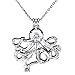 Octopus Pearl Cage - Silver Ocean Octopus Locket Pendant Necklace