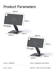 Hagibis Magnetic iPad Stand with USB C Docking