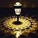 Sogrand Solar Christmas Lights Outdoor Yard Decorations Pathway Light Decorative Garden Stakes Driveway Markers 4Pack Dual Warm White LED for Outside Path Landscape