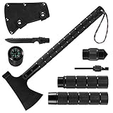 Survival Camping Portable Axe, Folding Tactical Axe