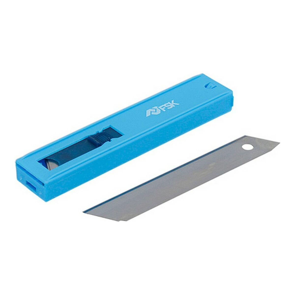 Ferrestock FSKTWR018 10 Blade Dispenser for 18mm Cutter, Precision Sharpening for Clean and Professional Cutting Any Material