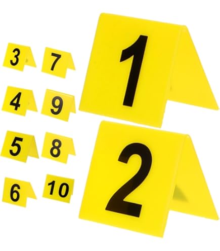 3 Editable Yellow Crime Scene Evidence Markers Set DIY Investigator