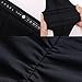 Laisa Sports Women's Compression Thigh Slimming Butt Lift Leggings Hip Push Up Yoga Pants (US X-Small=Asia M, Black)