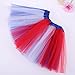BESTOYARD Kids Tutu Skirt American Flag Tutu Dance Dress American Flag Style Halloween Costume for Stage Show and Daily Dress