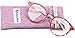 SOOLALA Clear Lens Cateye Glasses Magnifying Reading Glasses Customized Strengths