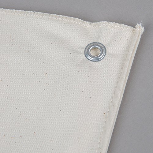Ateco 3224 24" Canvas Pastry Decorating Bag - Durable Heat Resistant Canvas, Hemmed Tip, French Seamed Side.