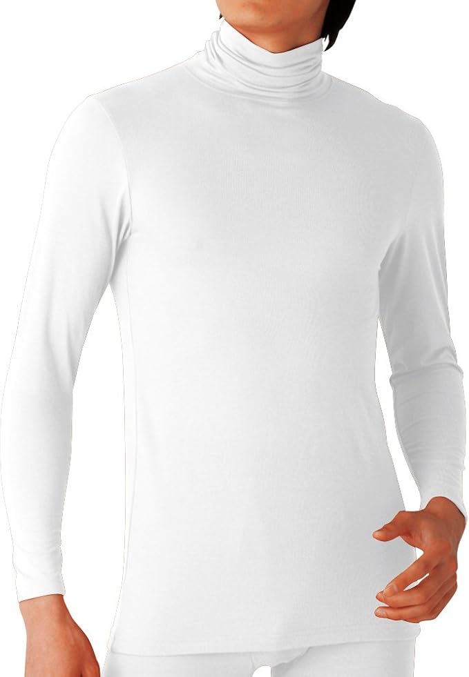 Amazon グンゼ Gunze 紳士 Bodywarm ボディーウォーム アクリルレーヨンベア天竺 タートルネックシャツ 2枚組 Yw1211 13 オフホワイト M インナーシャツ 通販