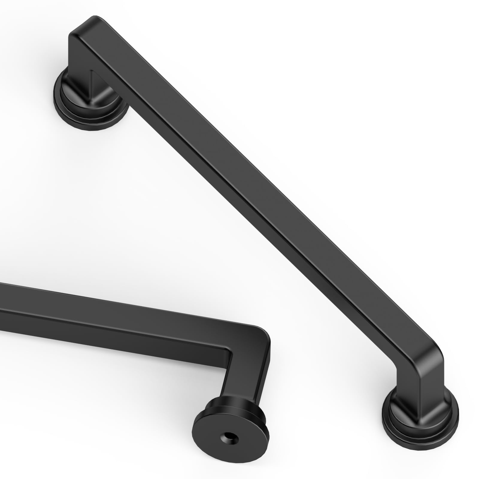 Photo 1 of Asidrama 10 Pack 5 Inch(128mm) Matte Black Cabinet pulls Kitchen Cabinet Handles, Cabinet Pulls Kitchen Cabinet Hardware for Cupboard Drawer Pulls