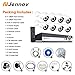 Jennov PoE CCTV Security NVR System 8 Channel 1080P Surveillance IP Network Camera HD Night Vision Outdoor Indoor, Power Over Ethernet, Motion Detection, Mobilephone Remote View (No Hard Drive)