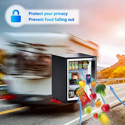 Smad Compact Mini Fridge Quiet No Noise Absorption Refrigerator With