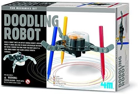 Doodling Robot - Children Kids Boys Girls - Classic Science Kit - New for 2015 Christmas Xmas Gift Present Fun Games & Toys Idea Age 8